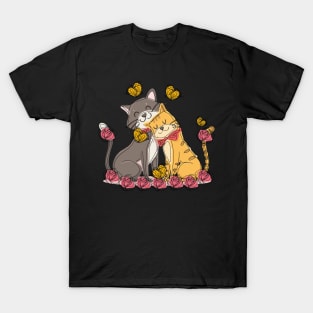 Love of two cats T-Shirt